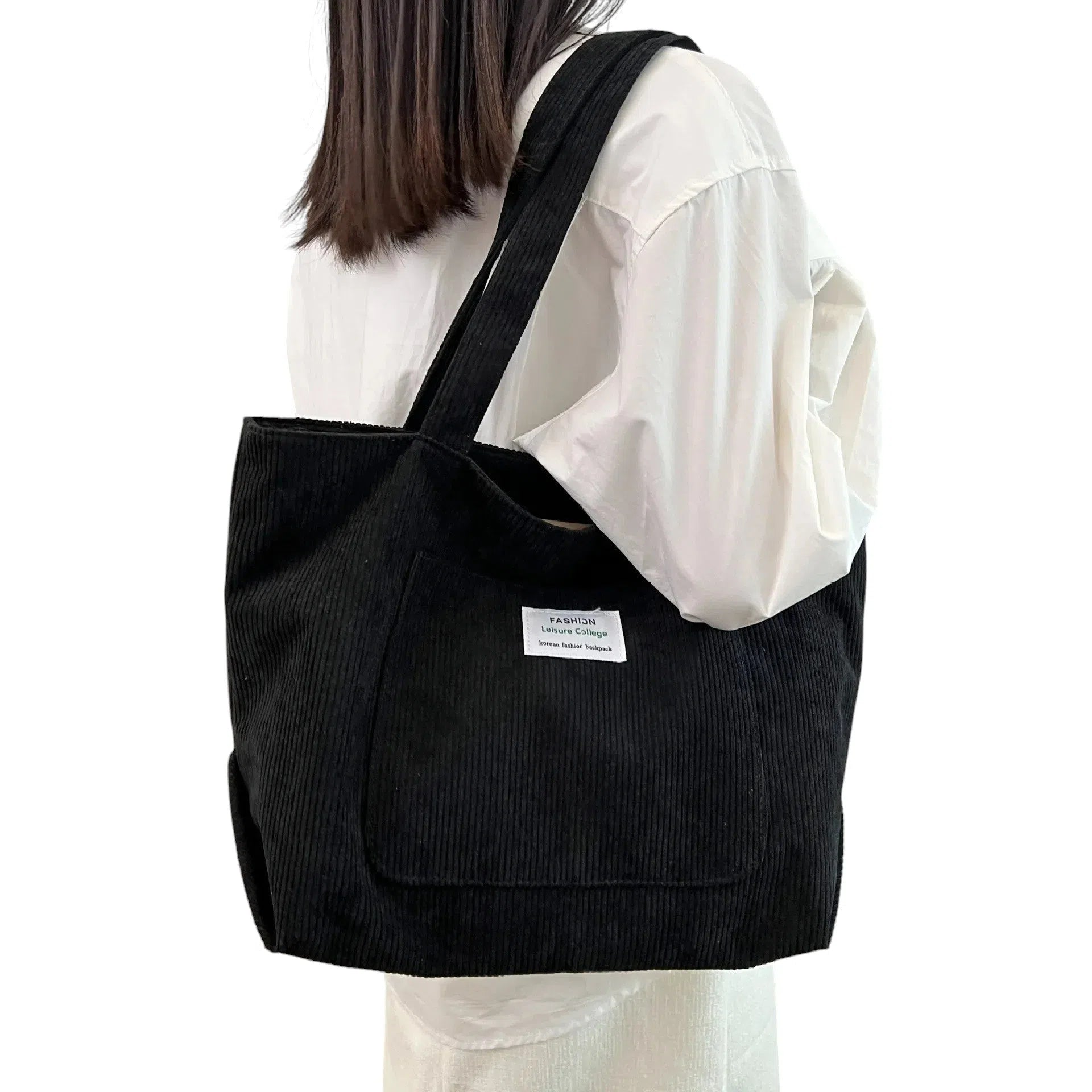 Bolso Shopper Bolso Basico Negro Bolso Shopper Textura Básicos