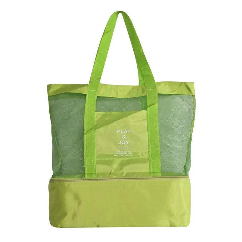 Bolso Térmico de Playa para Mujer – Elegancia y Frescura Bajo el Sol