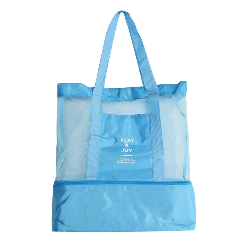 Bolso Térmico de Playa para Mujer – Elegancia y Frescura Bajo el Sol