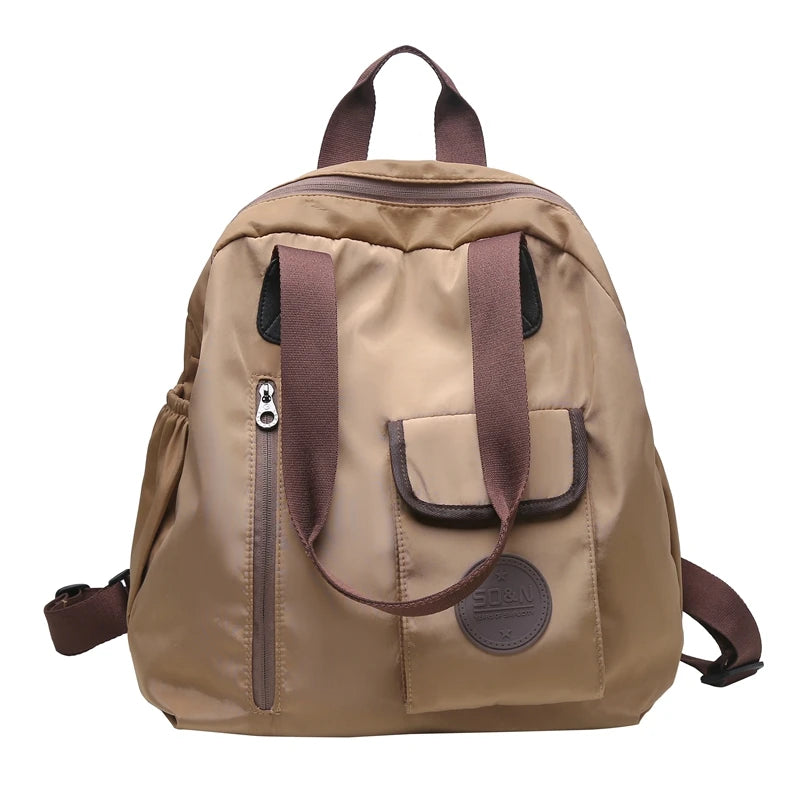 Mochila de Nylon de Moda para Mujer: Versátil y Elegante